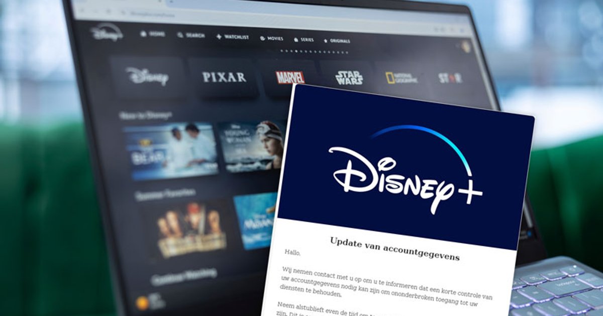 ‘Controleer of je accountgegevens up-to-date zijn’, mailen online ...