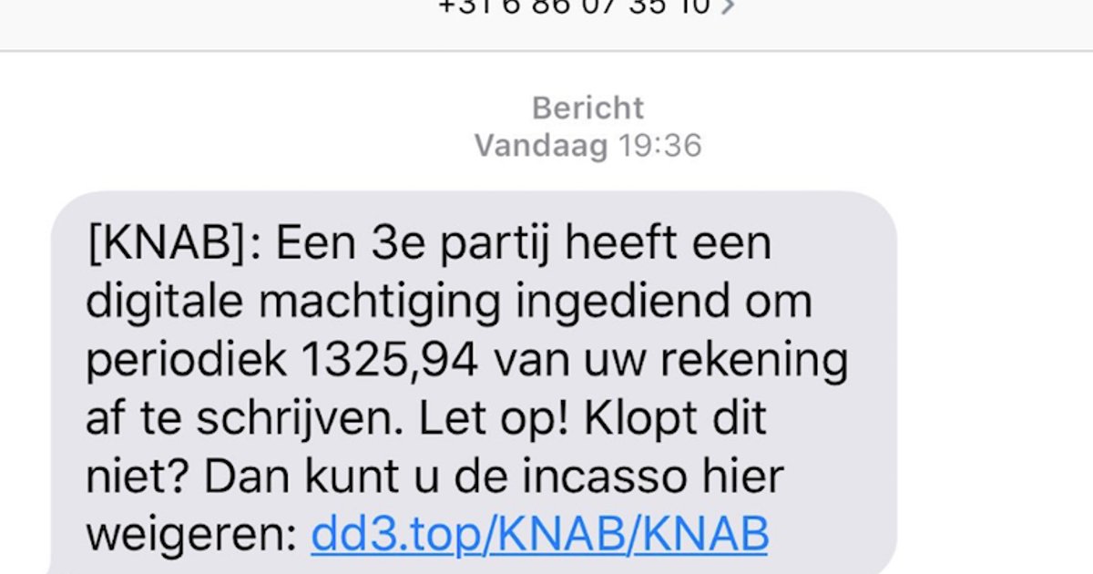 Klant bij Knab? Trap niet in valse sms! | Opgelicht?!