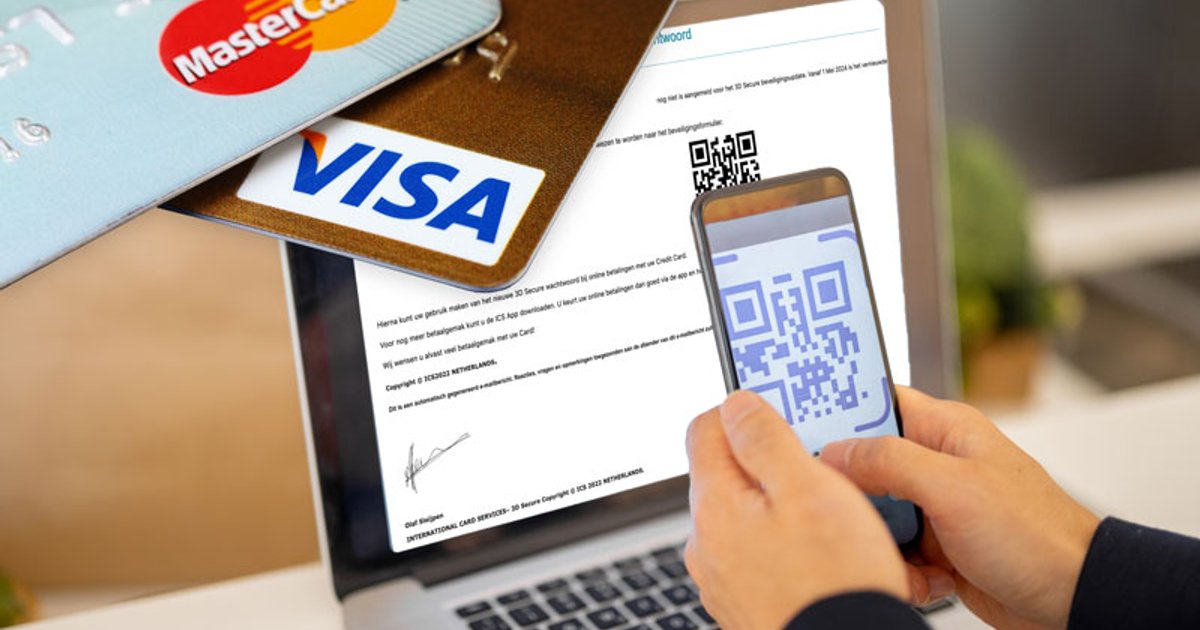 Phishingbericht ICS bevat misleidende handtekening en QR-code | Opgelicht?!