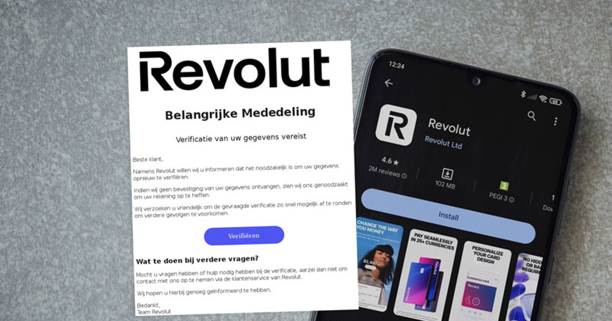 Revolut-mail met belangrijke mededeling: ‘Wij zijn genoodzaakt om je ...