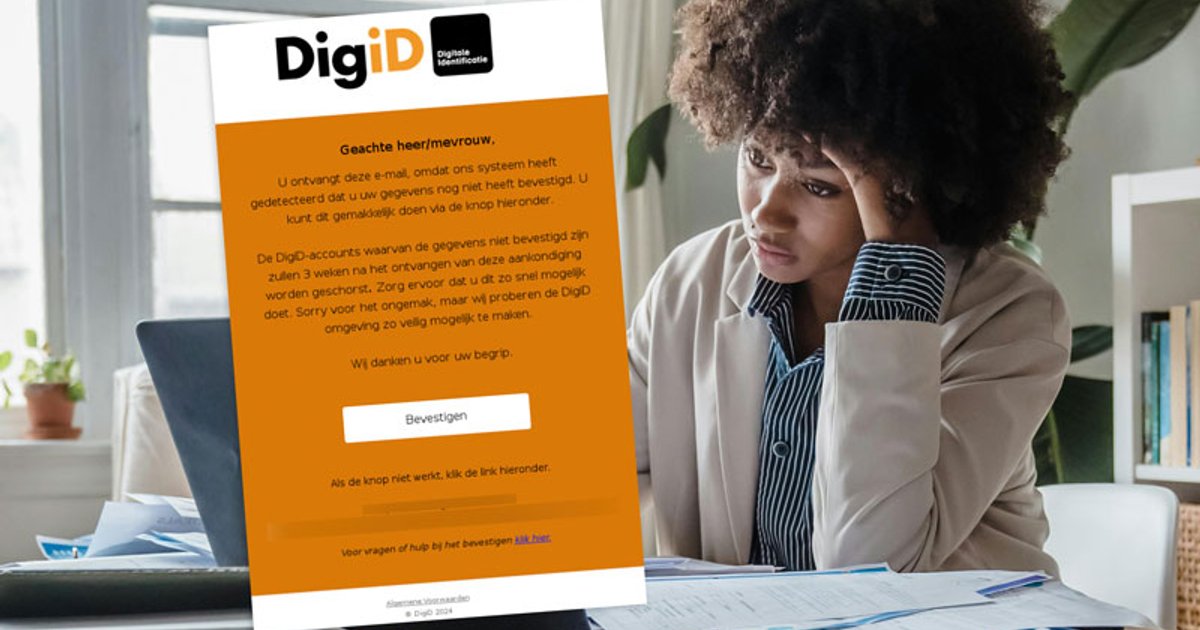 Deze DigiD-mail over jouw account is frauduleus | Opgelicht?!